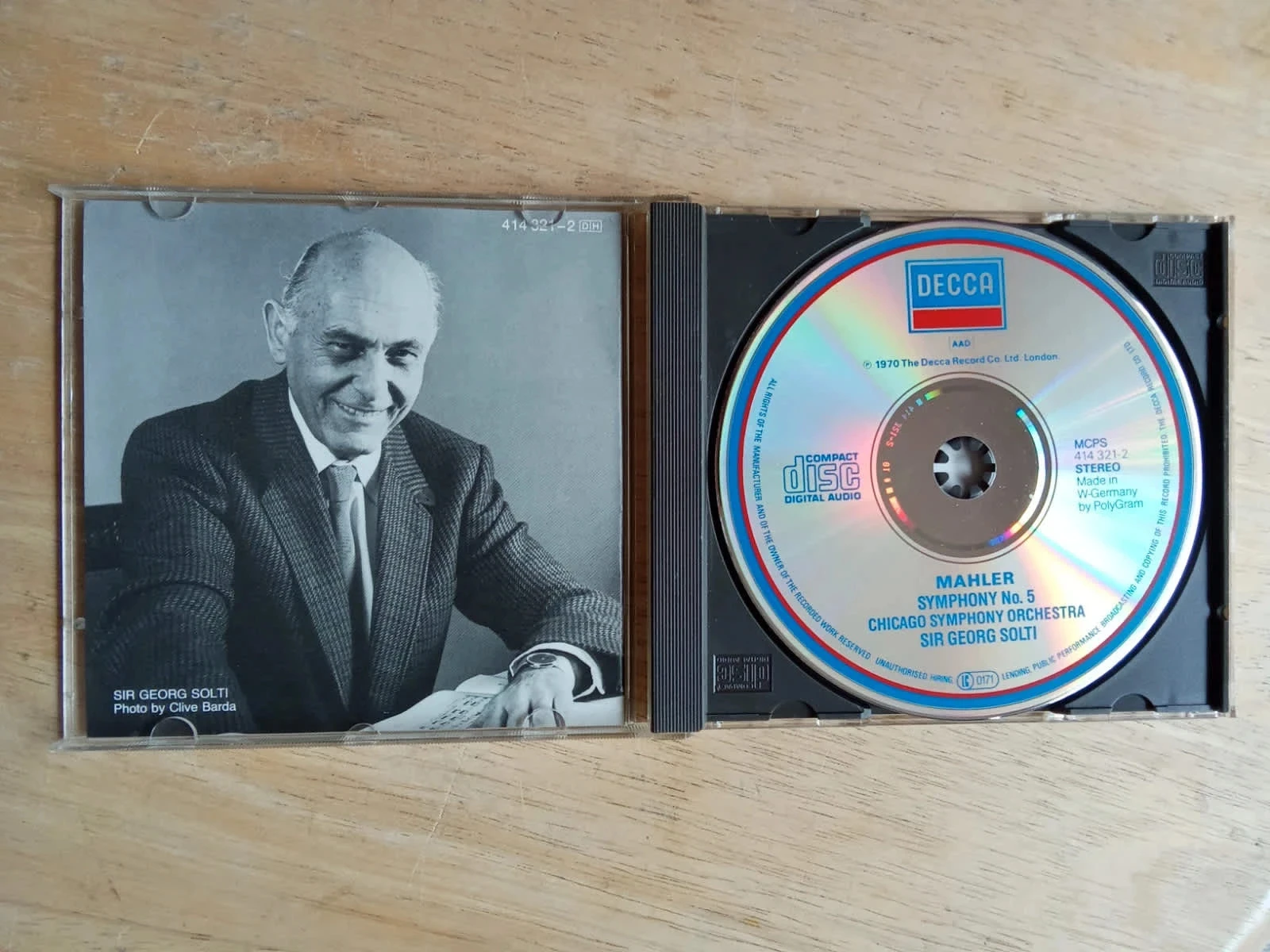 Mahler, Symphony N°5, Sir Goerg Solti – photo 2